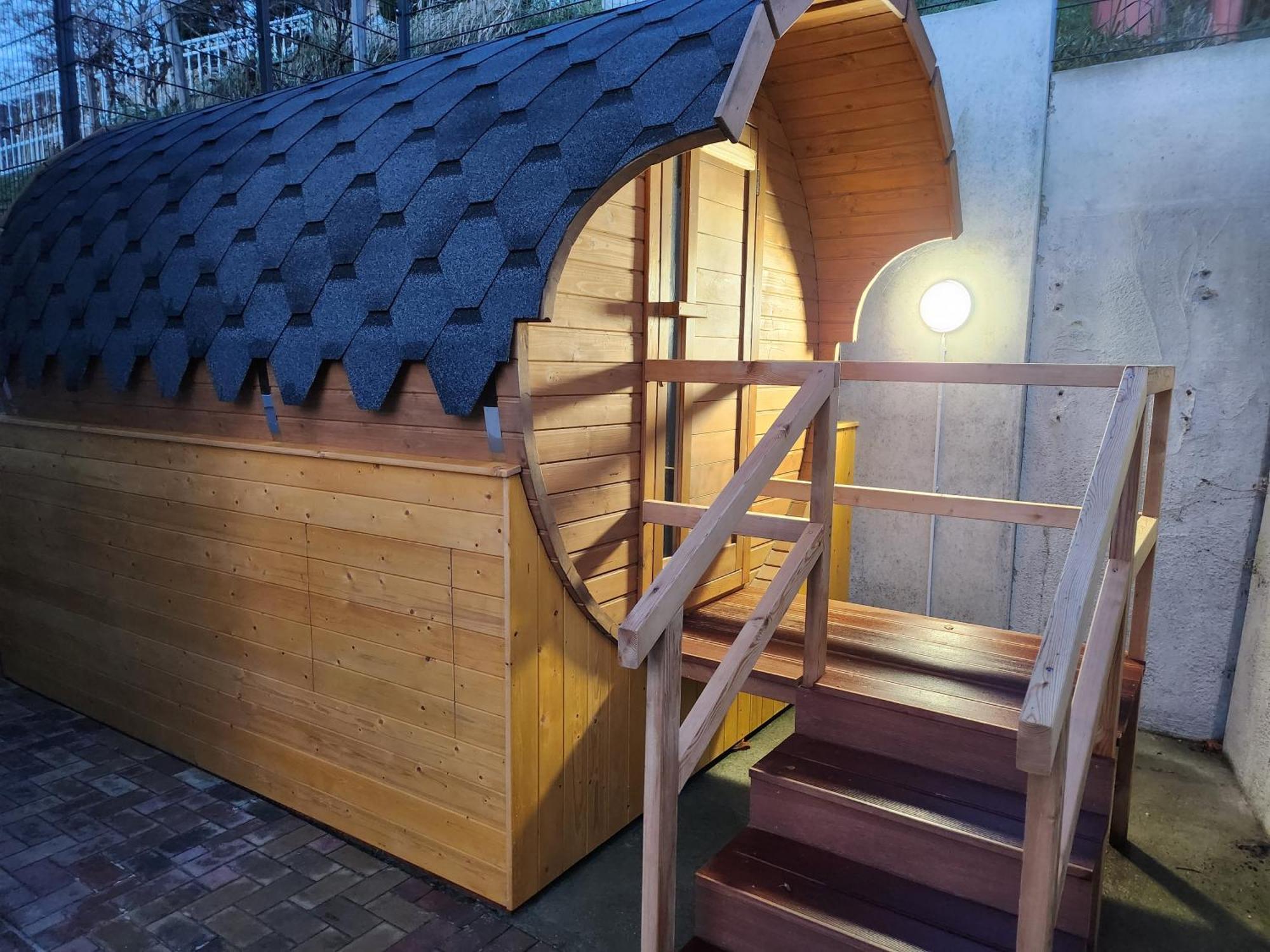 Haus Strandkoerv Mit Fass-Sauna Loddin Eksteriør bilde