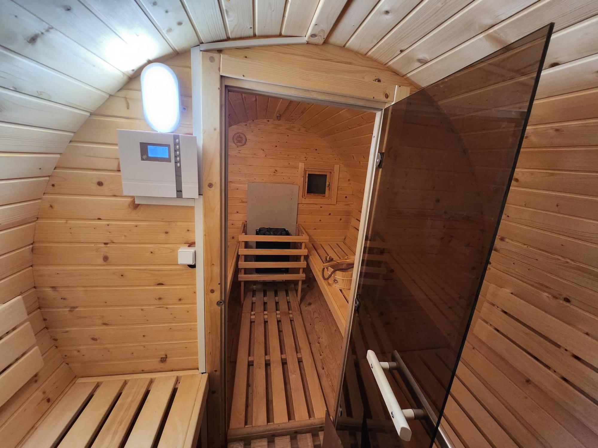 Haus Strandkoerv Mit Fass-Sauna Loddin Eksteriør bilde